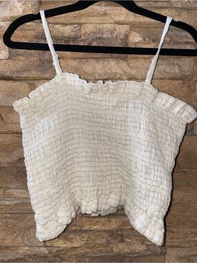 The Handloom Los Angeles Smocked Cami One Size